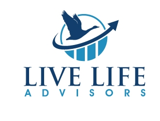 Live Life Advisors logo design by PMG