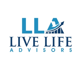 Live Life Advisors logo design by PMG