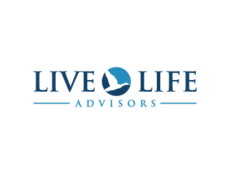Live Life Advisors logo design by denfransko