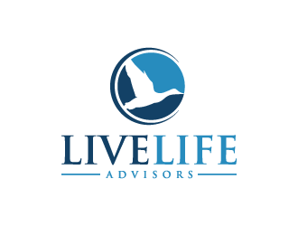 Live Life Advisors logo design by denfransko