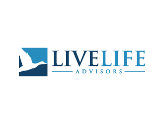 Live Life Advisors logo design by denfransko