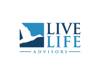 Live Life Advisors logo design by denfransko