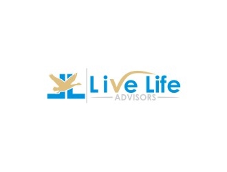 Live Life Advisors logo design by Diancox