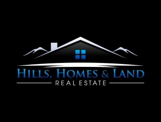 Hills, Homes, and Land logo design by totoy07