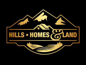 Hills, Homes, and Land logo design by firstmove