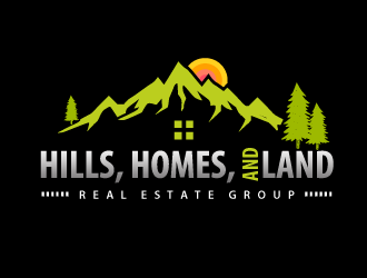Hills, Homes, and Land logo design by Muhammad_Abbas