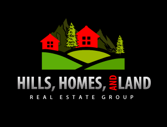 Hills, Homes, and Land logo design by Muhammad_Abbas