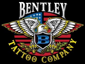 Bentley Tattoo Company logo design by REDCROW