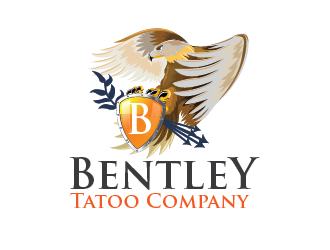 Bentley Tattoo Company logo design by pixeldesign