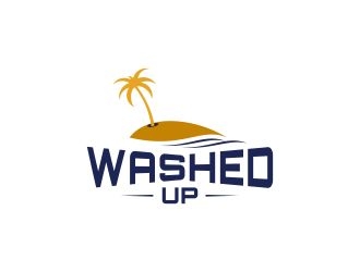 Washed Up logo design by Kanya