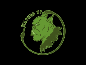 Washed Up logo design by wizzardofoz84
