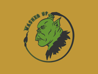 Washed Up logo design by wizzardofoz84