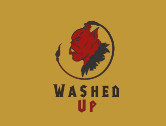 Washed Up logo design by wizzardofoz84