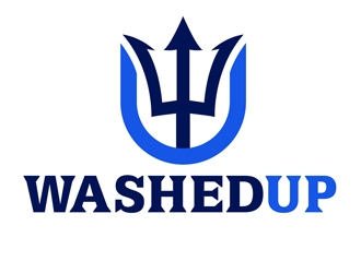 Washed Up logo design by DreamLogoDesign