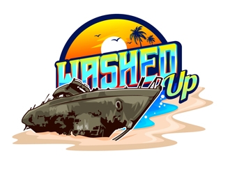 Washed Up logo design by DreamLogoDesign