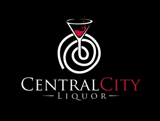 Central City Liquor  logo design by REDCROW