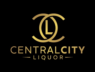 Central City Liquor  logo design by REDCROW