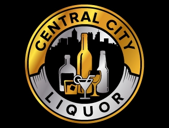 Central City Liquor  logo design by jaize