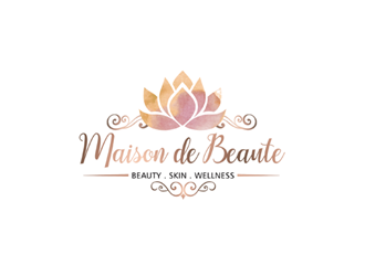 Maison de Beaute’ (Beauty . Skin . Wellness)  logo design by ingepro