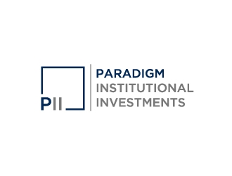 Paradigm Institutional Investments logo design by labo
