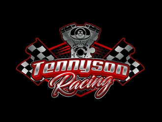 Tennyson Racing logo design by DreamLogoDesign