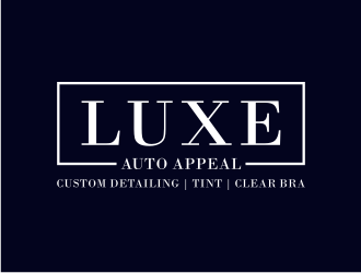 LUXE Auto Appeal  logo design by asyqh