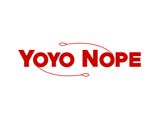 Yoyo nope logo design by BeDesign