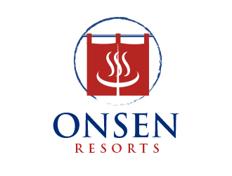 Onsen Resorts logo design by BeDesign