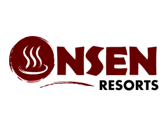 Onsen Resorts logo design by Coolwanz