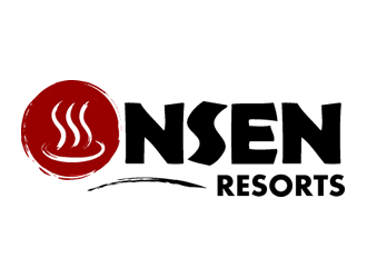 Onsen Resorts logo design by Coolwanz