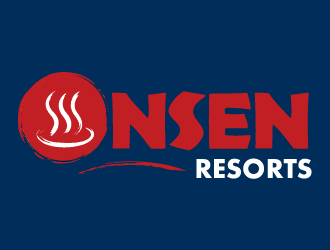 Onsen Resorts logo design by Coolwanz