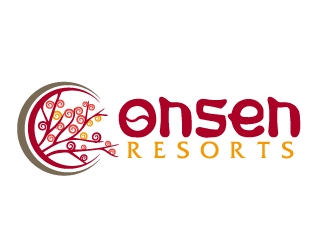 Onsen Resorts logo design by ElonStark