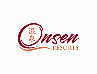 Onsen Resorts logo design by ingepro