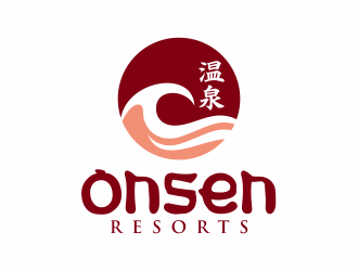 Onsen Resorts logo design by ingepro