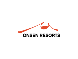 Onsen Resorts logo design by ROSHTEIN