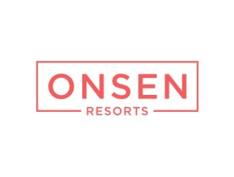 Onsen Resorts logo design by sabyan