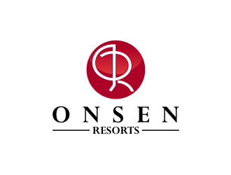 Onsen Resorts logo design by sodimejo