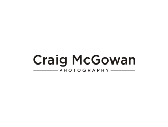 Craig McGowan Photography logo design by sabyan