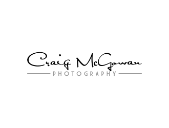Craig McGowan Photography logo design by Kruger