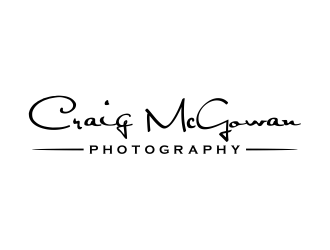 Craig McGowan Photography logo design by cintoko