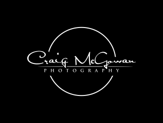 Craig McGowan Photography logo design by ammad