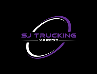 SJ Trucking Xpress logo design by johana