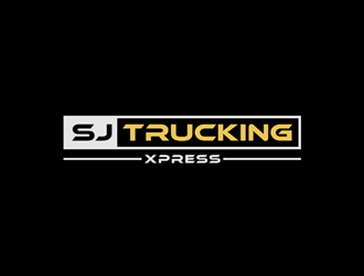 SJ Trucking Xpress logo design by johana