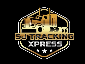 SJ Trucking Xpress logo design by NikoLai