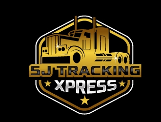 SJ Trucking Xpress logo design by NikoLai