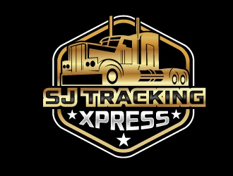 SJ Trucking Xpress logo design by NikoLai