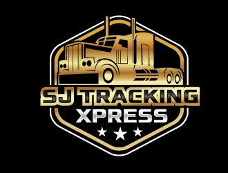 SJ Trucking Xpress logo design by NikoLai