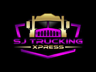 SJ Trucking Xpress logo design by hidro