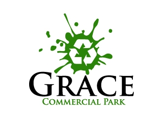 Grace Commercial Park logo design by ElonStark