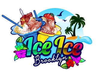 ICE ICE BROOKLYN logo design by Suvendu
